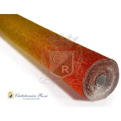 Krepina Włoska 180g, 50x250cm,801/1 złoto-czerwony Krepina Włoska 180g, 50x250cm,801/1 złoto-czerwony